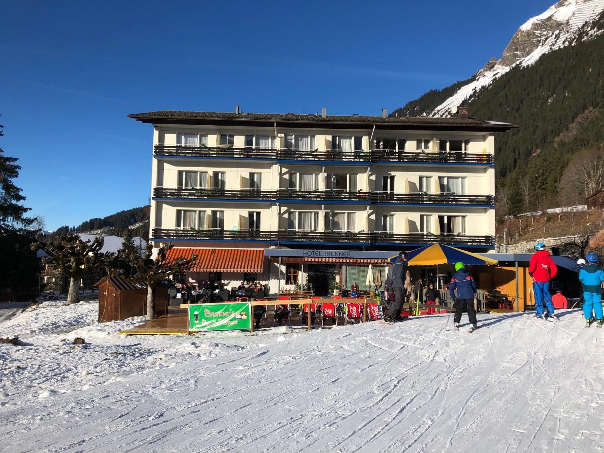Apartment With Great View At Residence Brunner Wengen Eksteriør bilde